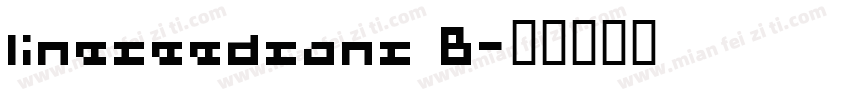 lineseedsans B字体转换